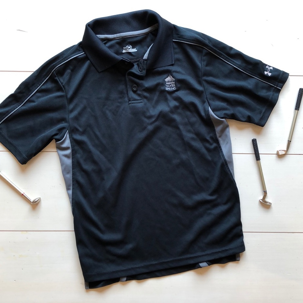 NWOT!! Under Armour Moisture Wicking Golf Polo